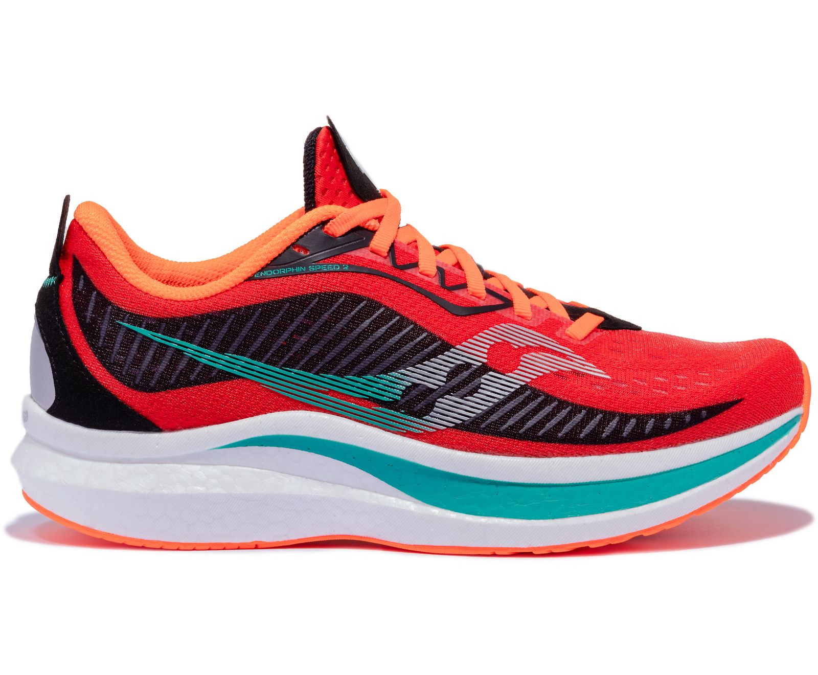 Tenis Para Correr Saucony Endorphin Speed 2 Hombre Rojos Oscuro Negros | México 472RVDW